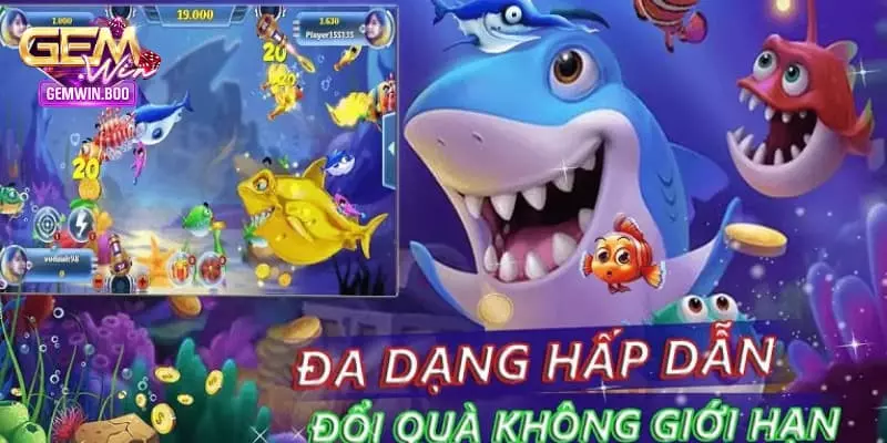 Những biến thể trong game bắn cá biển sâu