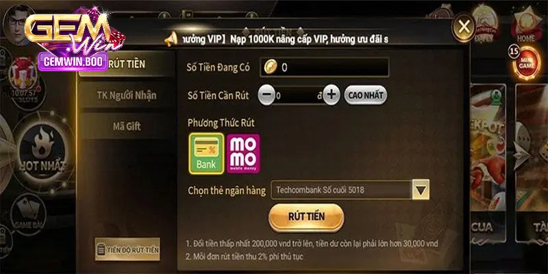 Câu hỏi thường gặp khi tiến hành nạp tiền gemwin cho newbie